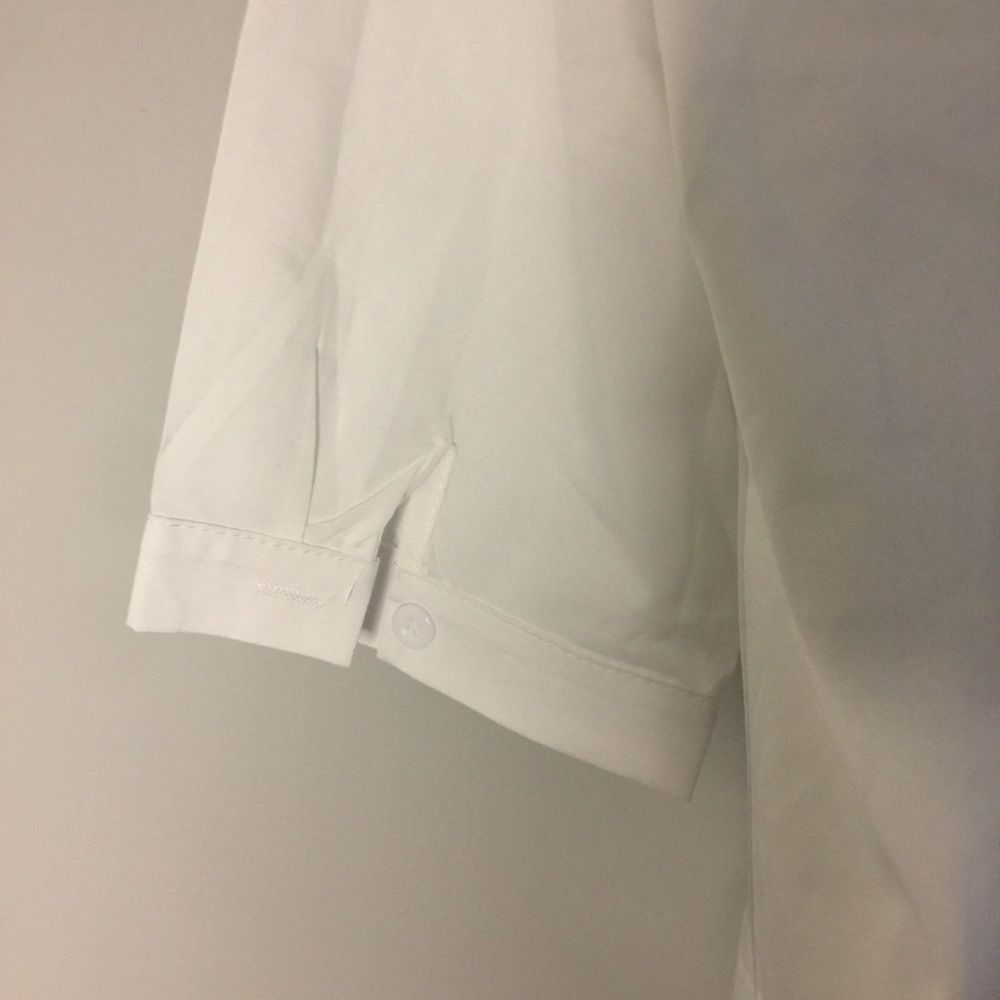 White Quarter Sleeve Blouse - Picture 7 of 7